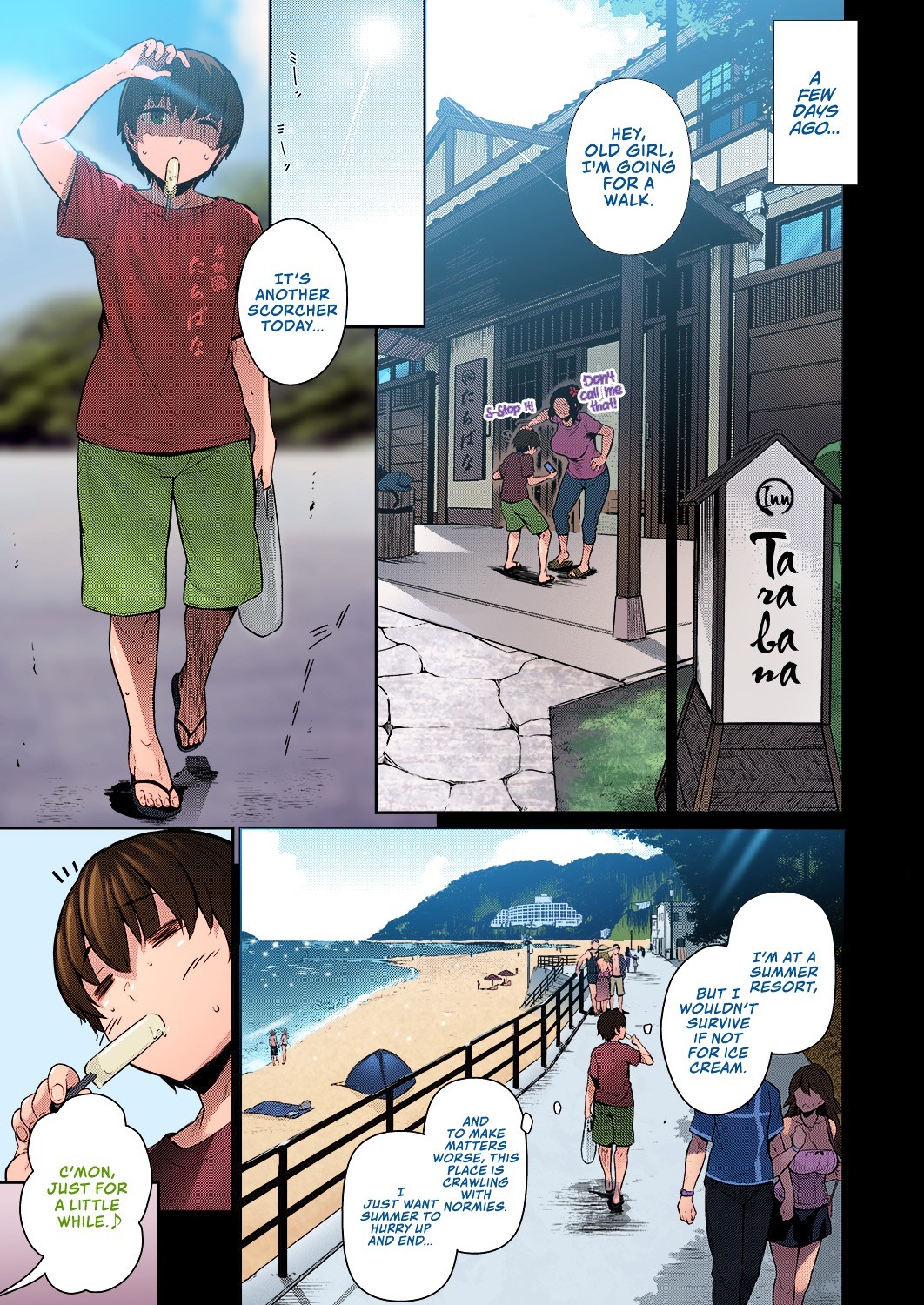 Hentai Manga Comic-Last Summer COLORIZED-Read-3